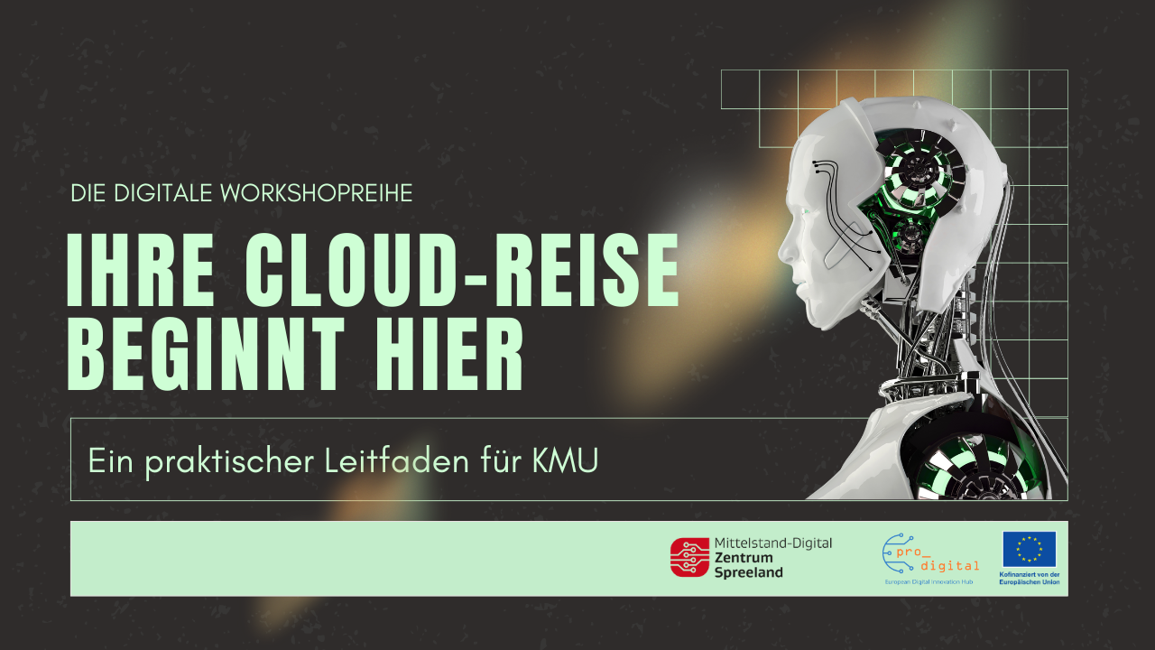 Cloud-Workshop Flyer Collage für Cloud-Workshop