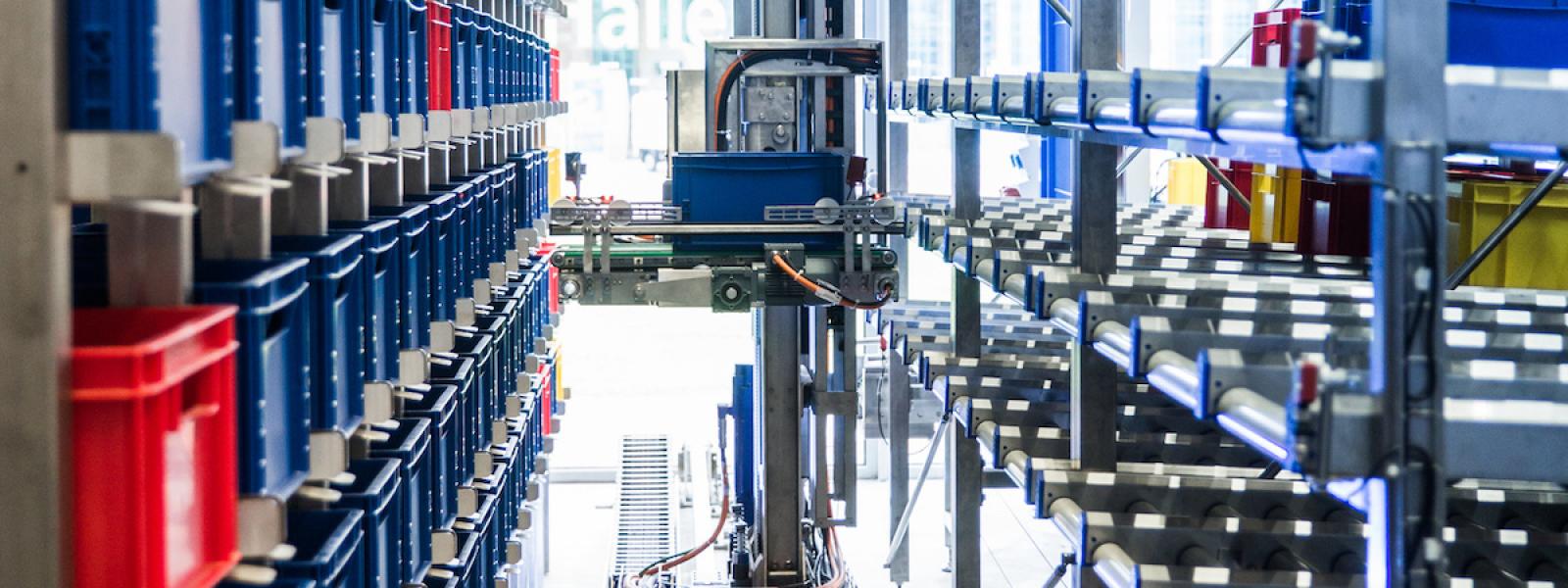 Modellfabrik Logistik (Lernfabrik)