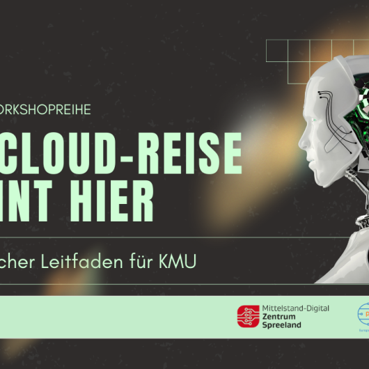 Flyer Collage für Cloud-Workshop