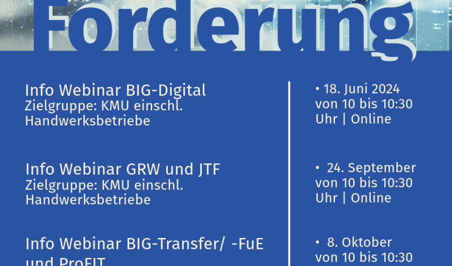 Ankündigung des Events