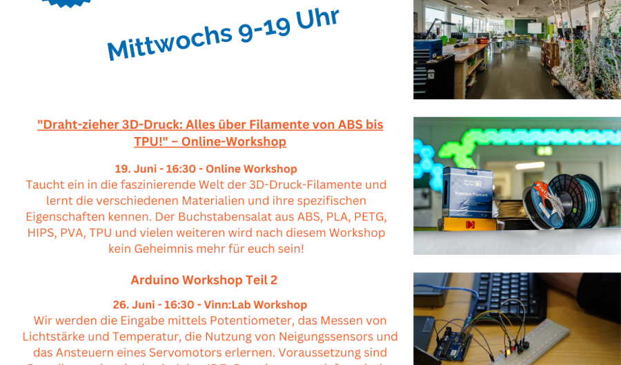 Event Ankündigung ViNN:Lab mit Text und Bild