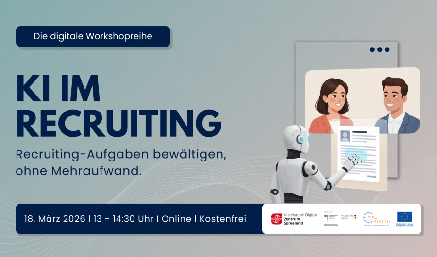 Flyer zur Veranstaltung - KI im Recruiting