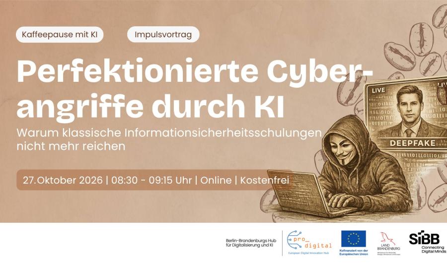 Perfektionierte Cyber-Kaffeepause mit KI - Perfektionierte Cyber-Angriffe durch KI
