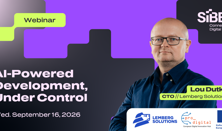 Flyer zur Veranstaltung - AI-Powered Development Under Control