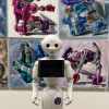 Pepper Roboter in der Bibliothek
