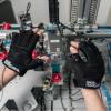 Sensordatenhandschuh im Einsatz