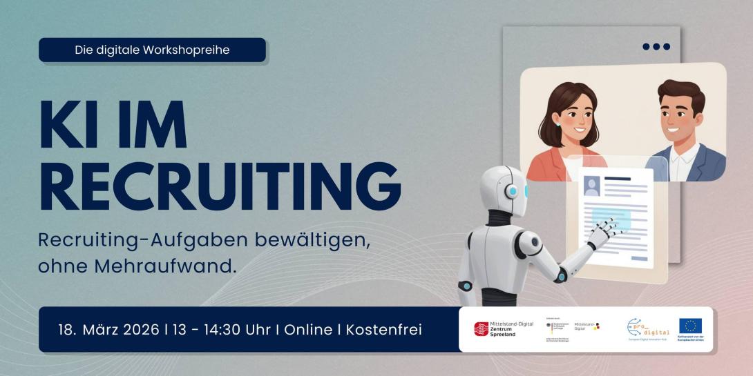 Flyer zur Veranstaltung - KI im Recruiting