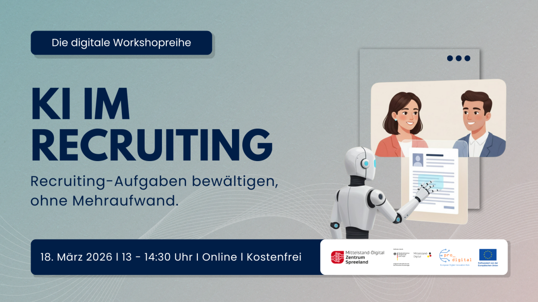 Flyer zur Veranstaltung - KI im Recruiting