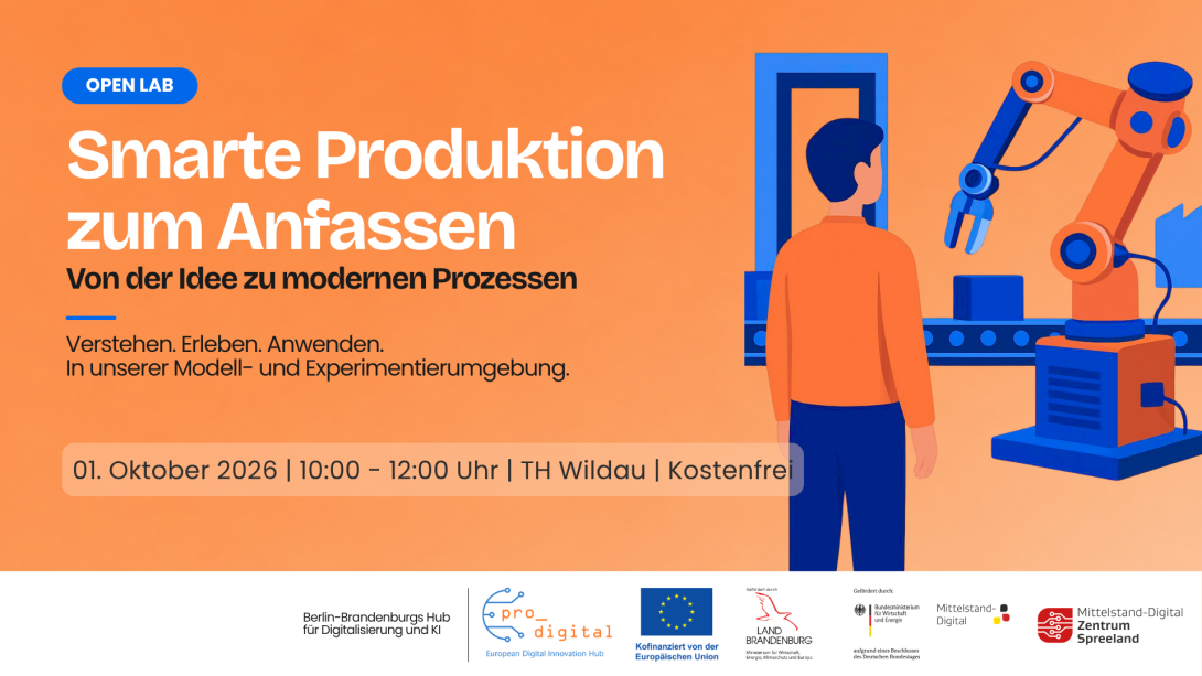 Open Lab: Smarte Produktion zum Anfassen