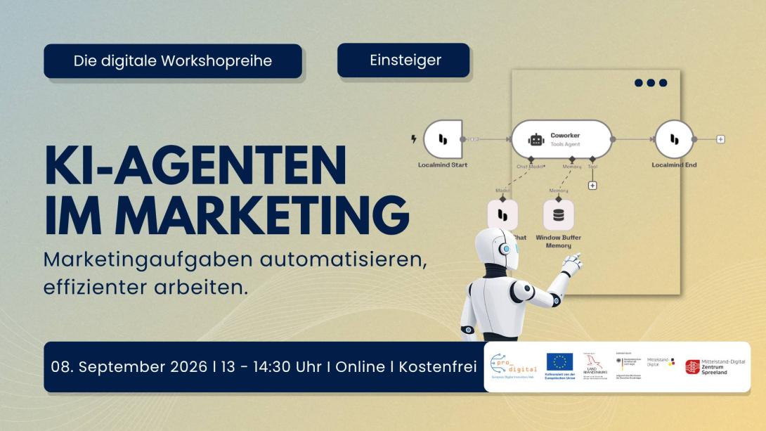 Flyer zur Veranstaltung -KI-Agenten im Marketing