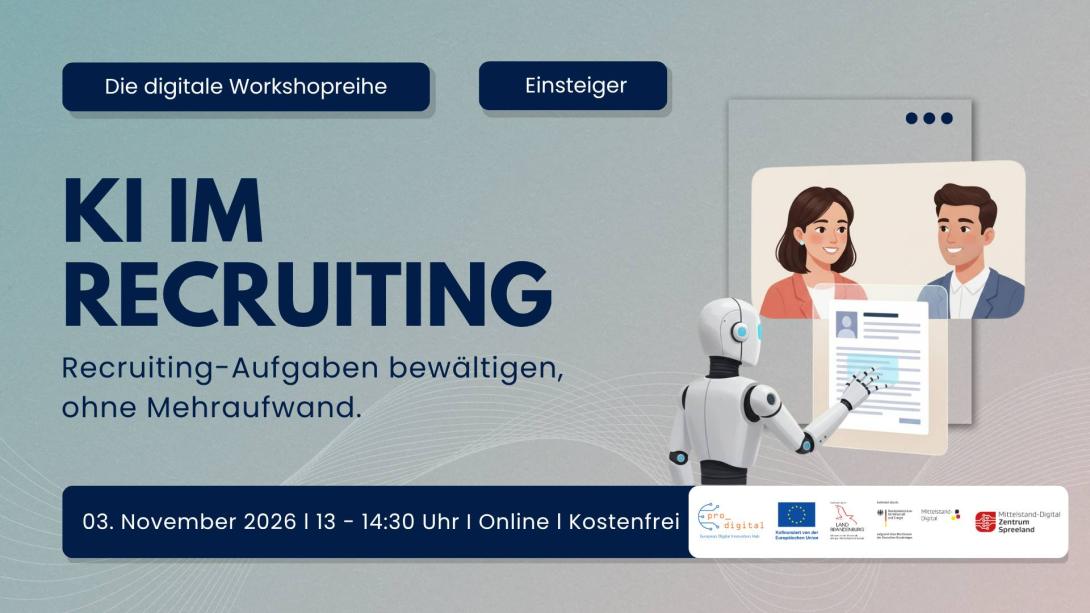 Flyer zur Veranstaltung - KI im Recruiting